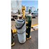 Image 3 : INDUSTRIAL WELDING TANK CADDY LIFT WITH 4 ASSORTED GAS CYLINDERS