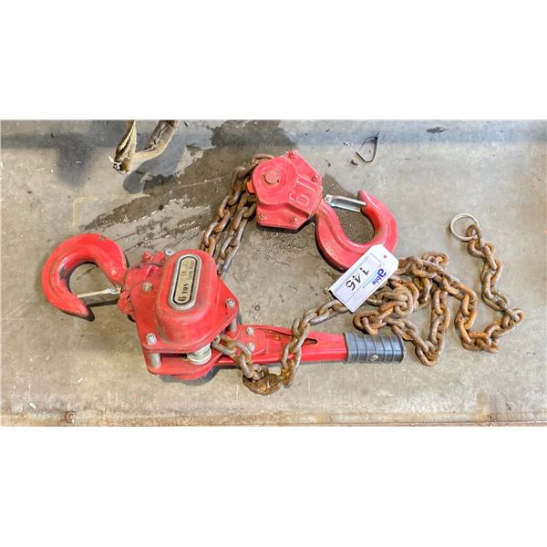 6 TON HEAVY DUTY INDUSTRIAL LEVER HOIST