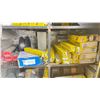 Image 4 : METAL SHOP STORAGE CABINET FULL OF WELDING WIRE, GRINDING DISCS, WELDING RODS & MORE