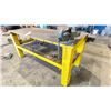 Image 2 : 1" METAL TOP WELDERS TABLE WITH MOUNTED MECHANICS VICE