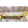 Image 12 : CUSTOM BUILT STEEL CONSTRUCTED WAREHOUSE MEZZANINE WITH 6 ATTACHED CRANE ARMS