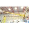 Image 2 : CUSTOM BUILT STEEL CONSTRUCTED WAREHOUSE MEZZANINE WITH 6 ATTACHED CRANE ARMS