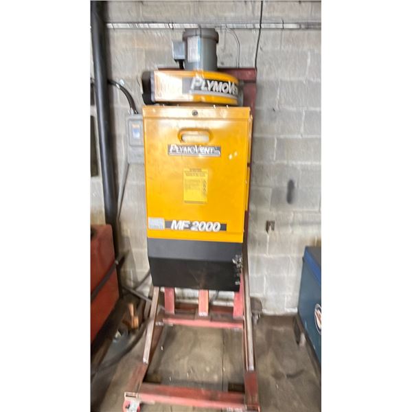 PLYMOVENT MF2000 FUME EXTRACTOR ON MOBILE STAND