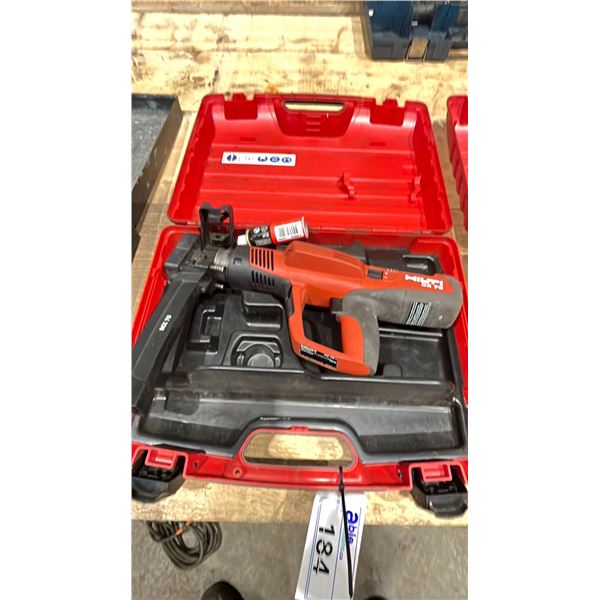HILTI DX 76 POWDER-ACTUATED NAILER, DIRECT FASTENING TOOL IN HARD TRANSPORT CASE