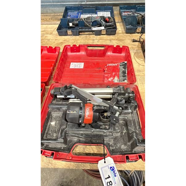 HILTI PM 4-M MULTI LINE LASER IN HARD TRANSPORT CASE