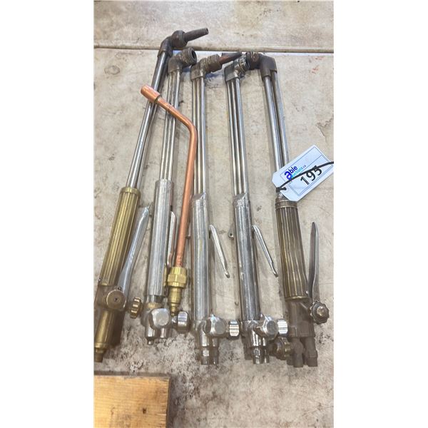 GROUP OF 6 WELDING TORCHES