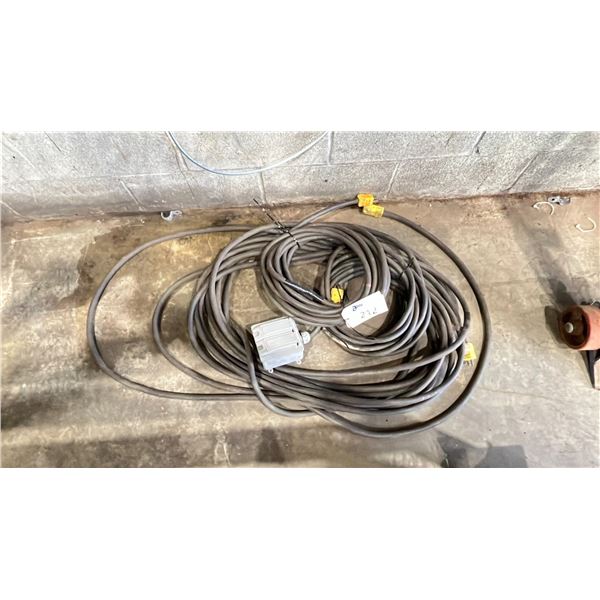 ELECTRICAL HEAVY GAUGE EXTENSION CORDS WITH OUTLET BOX
