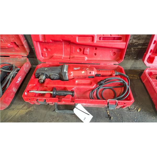 MILWAUKEE 1680-21 1/2" SUPER HAWG ELECTRIC ANGLE GRINDER IN HARD TRANSPORT CASE