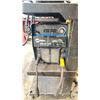 Image 2 : MOBILE WELDERS CART WITH 2 WELDING MACHINES - MILLER XMT 304 CC/CV DC INVERTER ARC WELDER & MILLER