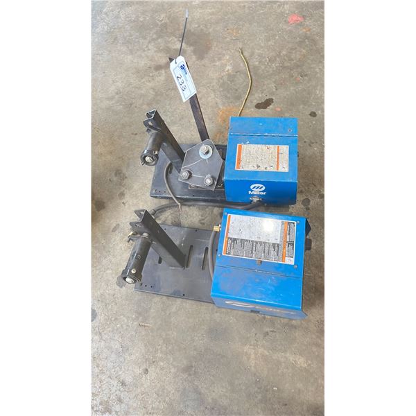 2 MILLER WIRE FEEDERS *UNKNOWN CONDITION*