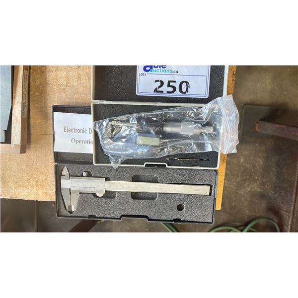 ELECTRONIC DIGITAL MICROMETER & CALIPER