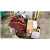 Image 1 : STEEL BANDING CART WITH TOOLS & PLASTIC BANDING EQUIPMENT