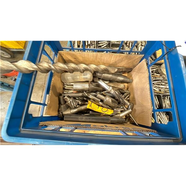 LARGE GROUP OF ASSORTED DRILL BITS, CUTTERS, MILLING BITS & MORE