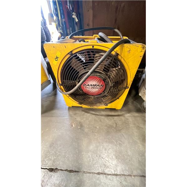 RAMFAN THE FORCE HEAVY INDUSTRIAL FAN