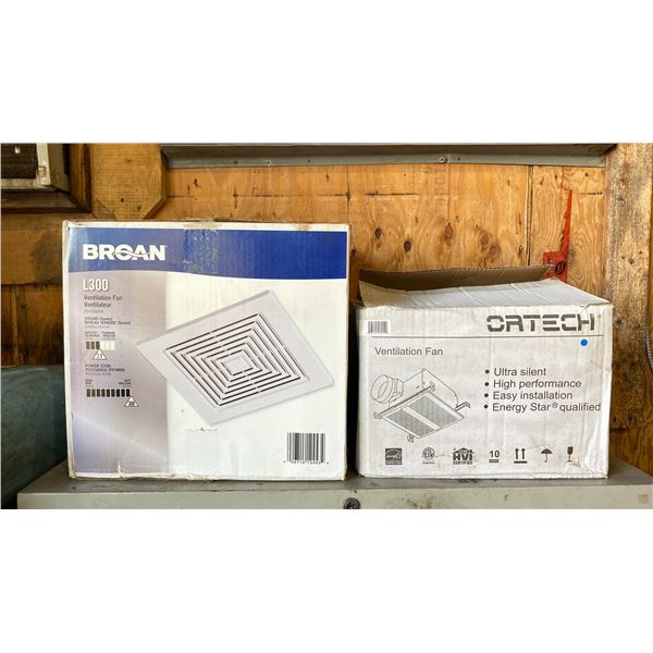 2 NEW IN BOX VENTILATION FANS