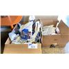Image 1 : 2 BOXES OF RESPIRATOR MASKS AND FILTERS