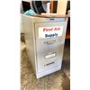 Image 5 : GROUP OF 4 ASSORTED METAL FILING CABINETS