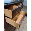 Image 4 : * Vintage Style 11 Drawer Tallboy w/Tempered Glass - 35" x 19" x 50"Tall - CANNOT SHIP