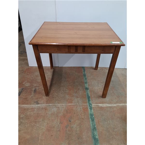 * Wood Apartment Size Kitchen Table (Leg Loose) - 36" x 30" x 31.5" - CANNOT SHIP