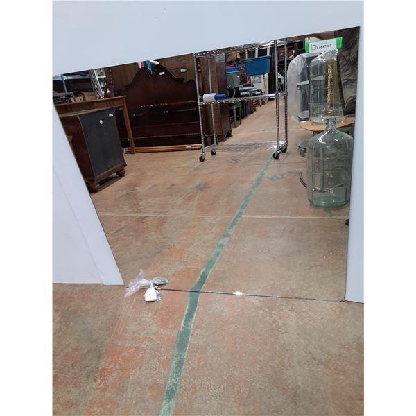 * Square Mirror w/Mounting Brackets - 38.5" x 37.5" - CANNOT SHIP
