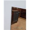Image 3 : * Square Mirror w/Mounting Brackets - 38.5" x 37.5" - CANNOT SHIP