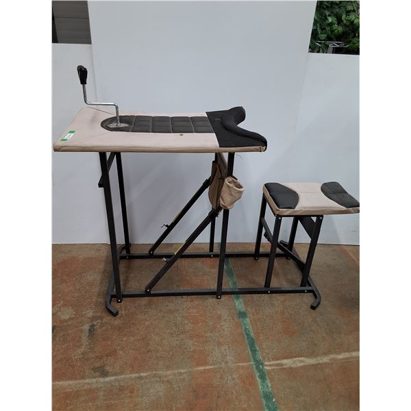 * Folding Shooting Bench - CANNOT SHIP