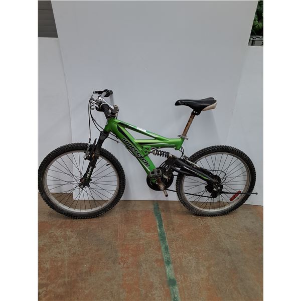 ** Hoolgan Supercycle Bicycle - (Missing Pedal, Rear Tire Flat) 24" Tires - CANNOT SHIP