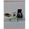 Image 1 : (3) Encapsulated Bug/Insect Paper Weights: Assorted