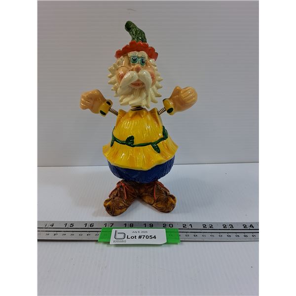 Scandinavian Bobble Head Ornament - 10" Tall