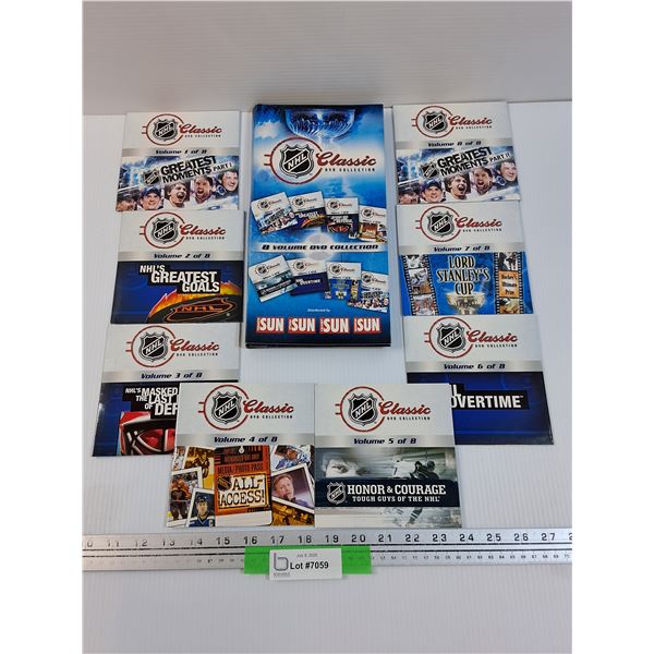 NHL Classics Limited Edition Set of 8 DVD All Star Collection