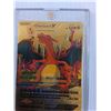 Image 3 : Pokemon Charzard "Gold" Evolution Trading Car - CANNOT GUARANTEE AUTHENTICATION