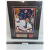 Image 1 : Mario Lemieux Gold Medal Champion Frameable Picture with Commemorative Pin & Plate - 12.5" x 16"