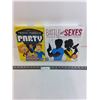 Image 1 : (2) Board Games - NIB (Battle of the Sexes, Trivial Pursuit Party)