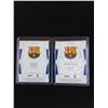 Image 2 : (2) Panini "National Treasures" Collector Cards (Lionel Messi, Neymar Jr.) - Authenticity Not Guaran