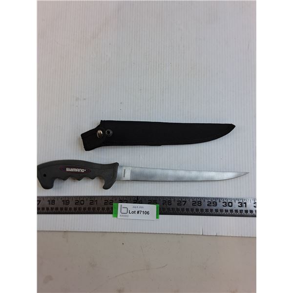 Shimano Fileting Knife with Sheath