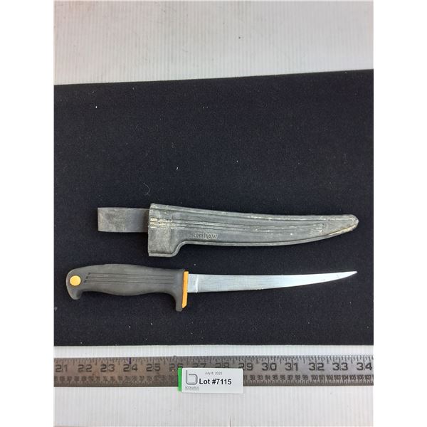 Kershaw 1257 Fileting Knife with Sheath