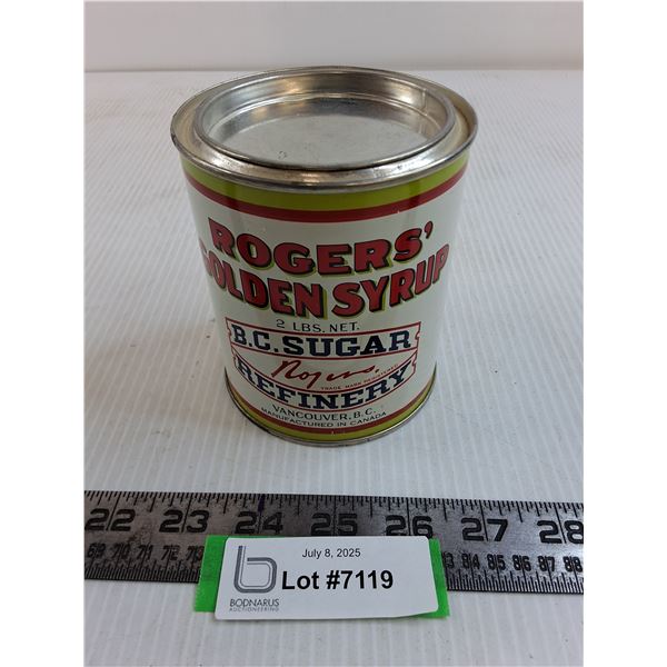 Rogers Golden Syrup Empty Tin