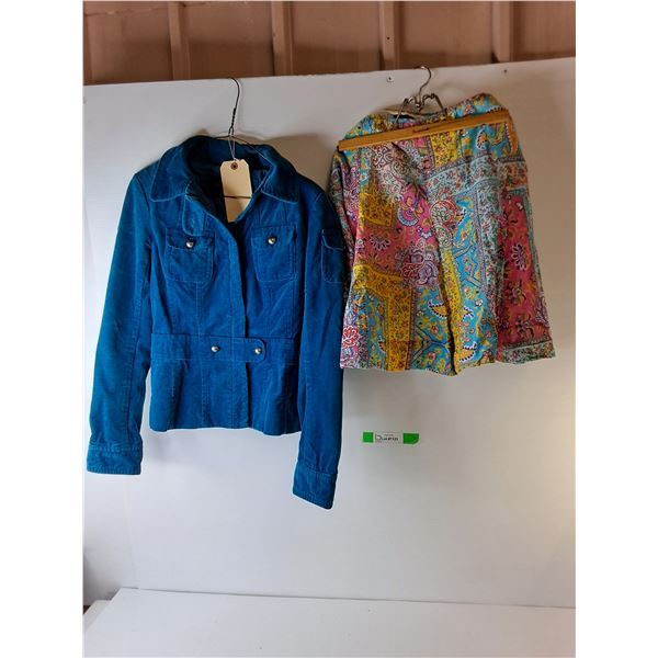 Armor Jeans Jacket- XS & American Living Skirt- 12