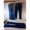 Image 2 : Women's Jean Lot- Levi's; W25 L32, Hudson; 25, Wrangler;  0/32