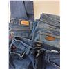Image 3 : Women's Jean Lot- Levi's; W25 L32, Hudson; 25, Wrangler;  0/32