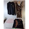 Image 1 : Clothing Lot- Skirt; 1, (2) Shirts- M, Dress- S