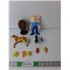 Image 1 : Toy Figurines- Star Wars, Champion Auto, Animals, Misc.