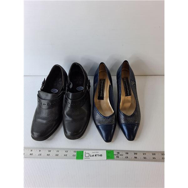 (2) Pairs of Women's Shoes- Robert Capucci-8 & Dr. Scholl's-7
