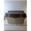 Image 1 : Rubbermaid Storage Tote with Lid 32" Long x 19" x 18", Cannot Ship