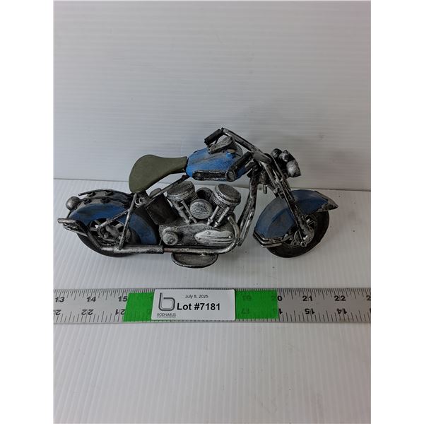 Die Cast Model Motorcycle, Approx. 1:18 Scale