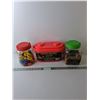 Image 1 : Magnetic Letters, Toy Dinosaurs, Glow in the Dark Better Blocks