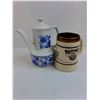 Image 2 : Decorative Plates, Beer Stein, Japanese Teapot, Dessert Dishes