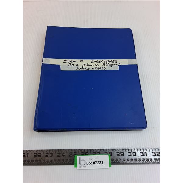 (200+) Pokemon Cards in Sleeves & Binder - Authenticity Not Guaranteed