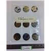 Image 1 : (9) Pokemon Token Pogs - Authenticity Not Guaranteed