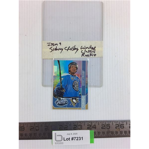 O-Pee-Chee Sidney Crosby Winter Classic Rookie Card - Authenticity Not Guaranteed